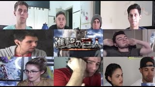 【海外の反応】進撃の巨人 2期 6話 海外の反応Attack on Titan Season2 ep6 Reactions ライナー巨人化 海外の反応 [upl. by Santini]