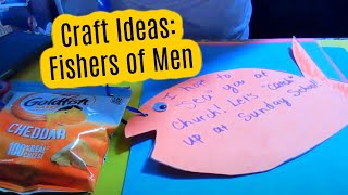 Craft Ideas Fishers of Men from Mark 11420 [upl. by Anirba]