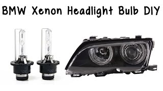 How To Change BMW Xenon Headlight Bulb [upl. by Sparkie]