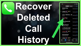 How To RECOVER Your Deleted Call History [upl. by Chadburn]