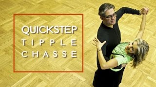 How To Dance Quickstep Basic  Tipple Chasse amp Routines [upl. by Primaveria]