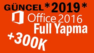 Office 2016 Etkinleştirme ve Full Sürüm yapma  Link [upl. by Eniamraj]