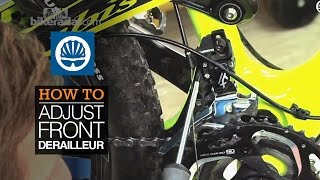 How to adjust front derailleur [upl. by Agnimod881]