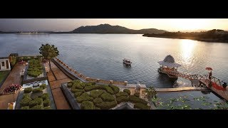 The Leela Palace Udaipur  Lakeside Modern Palace 5 Star Hotel in Udaipur [upl. by Yecrad]