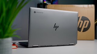 HP Chromebook x360 14c Unboxing amp HandsOn [upl. by Selimah172]