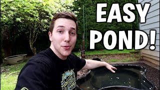 Beginner Backyard Pond Setup  Pond Season 2 Ep 1 [upl. by Tager]