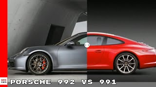 New Porsche 992 vs 991 Design 911 [upl. by Dowling910]