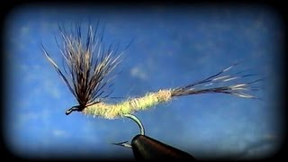 Fly Tying Extended Body Mayfly [upl. by Suoicul]