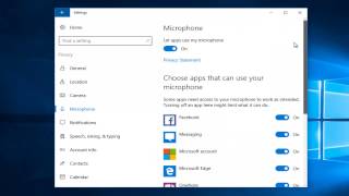 How To Set App Permissions In Windows 10 Tutorial [upl. by Soracco]