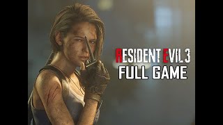 RESIDENT EVIL 3 REMAKE Walkthrough  FULL GAME No Commentary [upl. by Aliam]