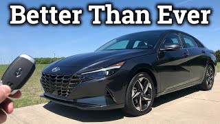 2021 Hyundai Elantra Review  A Better Buy Than Civic or Corolla [upl. by Narmi517]