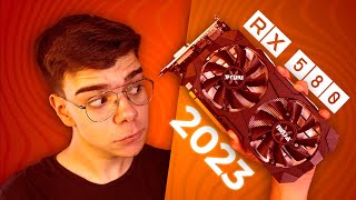 RX 580 en 2023 ¿La MEJOR GPU ECONÓMICA [upl. by Griffy]