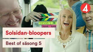 Solsidan  Best of Bloopers  Roligaste från säsong 5 🤣🎬 [upl. by Boeke132]