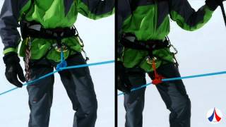 Alpinisme techniques et sécurité sur un glacier  How to cross glaciers safely [upl. by Chavez]