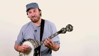 Tenor Banjo Lesson  Basic Strumming Patterns [upl. by Walburga]