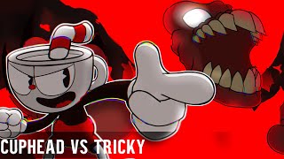 CUPHEAD VS TRICKY BOSS BATTLE ANIMATION [upl. by Ignatia590]