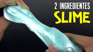 SLIME CON SOLO 2 INGREDIENTES [upl. by Rosina945]