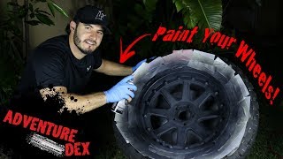 How to Paint Your Wheels  5 Easy Steps [upl. by Baylor]