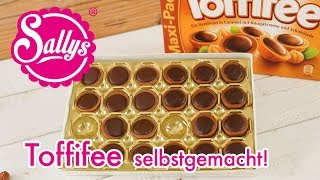 Toffifee selber herstellen  mit Nougat gefüllte Karamellbonbons  nachgemacht  Sallys Welt [upl. by Irpac]