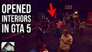 HOW TO ACCESS EVERY BUILDING MOD IN GTA 5 2021  How to install the enable all interiors mod GTA 5 [upl. by Yeniar871]