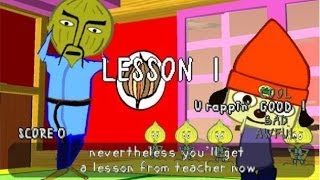 Parappa The Rapper Stage 1  Chop Chop Master Onion Walkthrough [upl. by Jereld499]