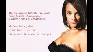 Alizée  quotMademoiselle Juliettequot with French amp English Lyrics HD [upl. by Virgel677]