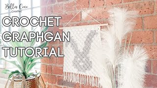 HOW TO CROCHET A GRAPHGHAN  C2C CROCHET  Bella Coco Crochet [upl. by Borras]