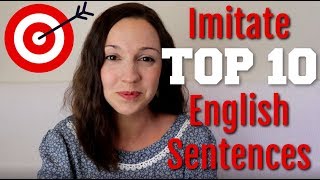 How to Pronounce TOP 10 English Sentences [upl. by Onailime]