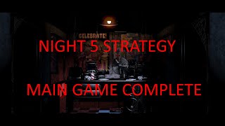 How to beat FNaF 1  Night 5 Walkthrough  FNaF Academy [upl. by Athenian]