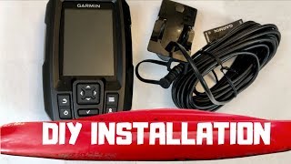 How to Install Transducer in a KAYAK EASY  GARMIN STRIKER 4 [upl. by Grevera729]