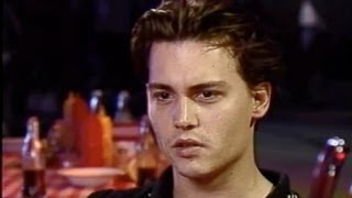 Johnny Depp interview 1989 [upl. by Elimaj920]