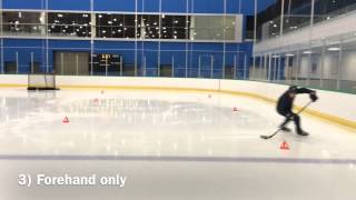 6 skating progression hockey drills [upl. by Nuawad642]