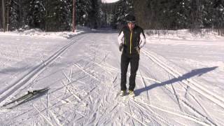 Skate Skiing Getting Started  Part 2  Jump Skate Drill [upl. by Floria]