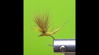 Fly Tying Detached Body Mayfly [upl. by Yddeg]