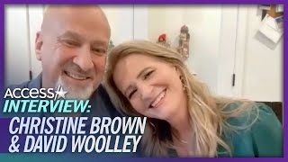 Sister Wives Christine Brown amp David Woolley Spill WEDDING Details [upl. by Engedi]