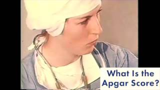 Dr Virginia Apgar teaches the Apgar Score 1964 [upl. by Ramos771]