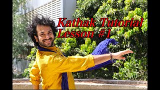 Online Kathak Class with Devesh Mirchandani Lesson 1 [upl. by Ahsirt133]