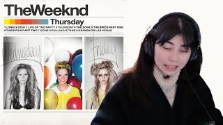 The Weeknd  Thursday album reaction [upl. by Faunie]