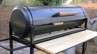 DIY BBQ Grill From old water boiler [upl. by Pryor]