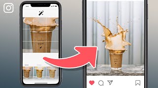 How To Post Full Pictures on Instagram 2022 [upl. by Arlo773]