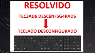 Teclado Desconfigurado Windows 10  2021 [upl. by Onimixam]