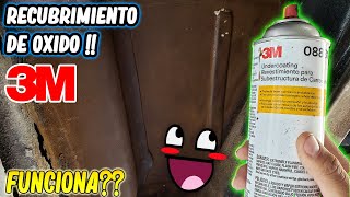 COMO APLICAR 💪RECUBRIMIENTO ANTICORROSIVO PARA CHASIS DE AUTO TEXTURIZADO🚘REPARAR OXIDO DE MI CARRO [upl. by Victoria]