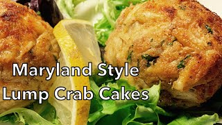 Maryland Style Lump Crab Cakes [upl. by Nolyat606]