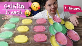 GELATIN Recipe for Business 3 Best Seller Flavors [upl. by Betsey331]