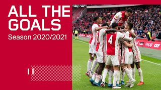 ALL THE GOALS  Ajax 20202021  Enjoy all 133 Ajax goals [upl. by George]