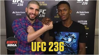 Israel Adesanya recaps fighting 3 times in 1 night for 10 grand  ESPN MMA [upl. by Montford]