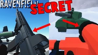 Ravenfield SECRET Weapons OP Weapon Locations Ravenfield Gameplay Hydra HMG Patriot amp Air Horn [upl. by Aiekram]