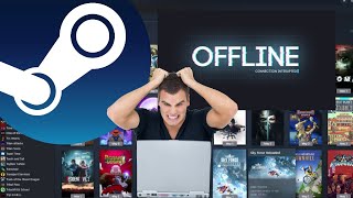 Offline Gaming on Steam  No Internet What To Play [upl. by Saturday512]