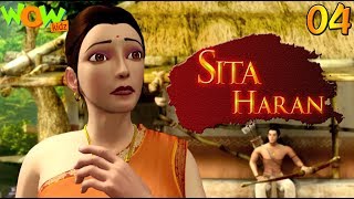 Ramayana The Epic  Sita Haran  Ep 4  Wow Kidz [upl. by Merkle]