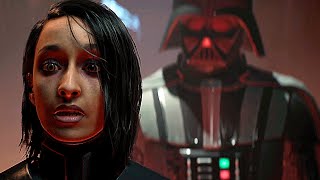 DARTH VADER Entrance Scene Kills Second Sister Inquisitor Final Boss Ending  Star Wars [upl. by Kroo]